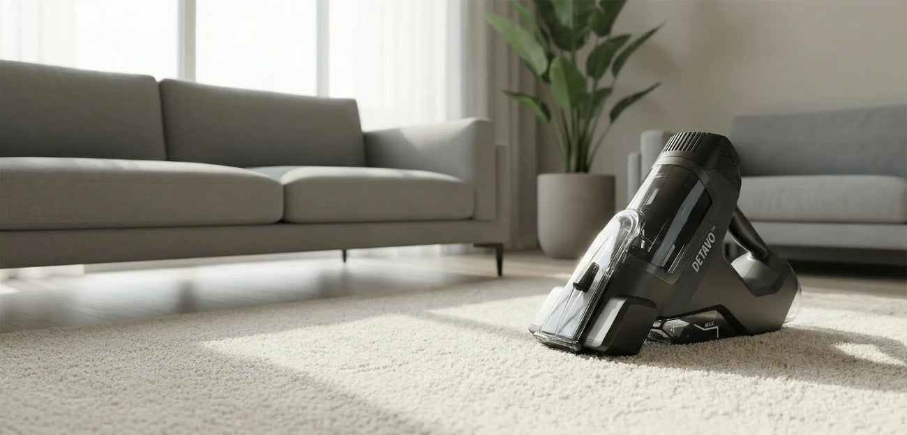 Erases Stains in Seconds...